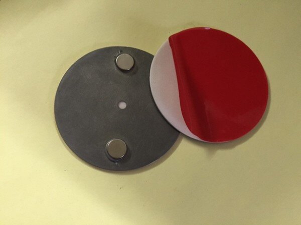 Schraubklebding — Magnethalterung für Rauchwarnmelder zum Kleben oder Schrauben
