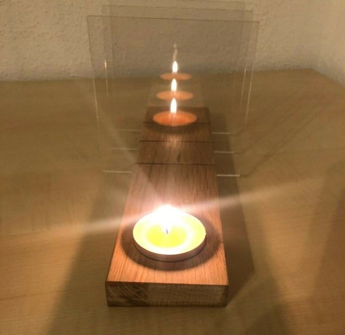 Schwäbischer Adventskranz am vierten Advent